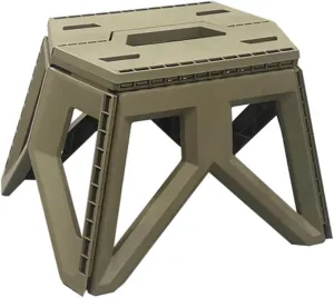 Plastic Folding Stool for Fishing Camping BBQ Carrying Handle Perfect Present