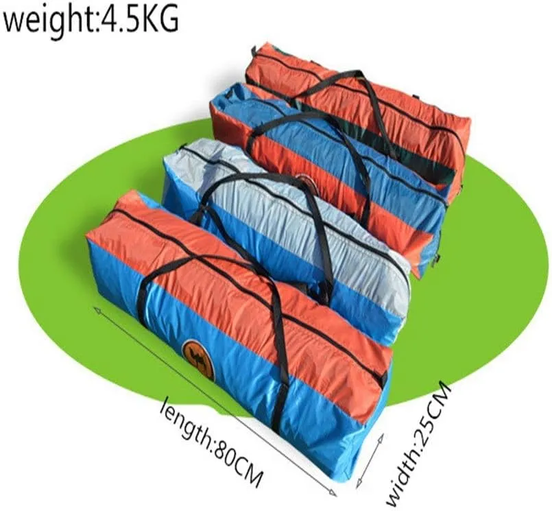 Pop Up Tent, 3-4 Person Family Camping Tent, Quick-Up-System, Rainproof and Sunscreen Tent with Storage Bag for Beach, Garden, Camping,Gray