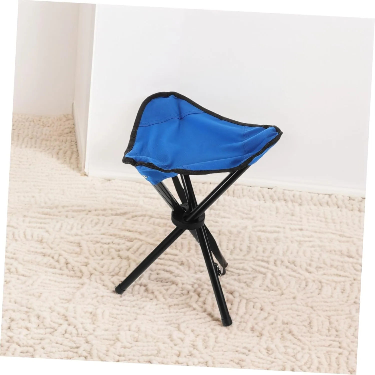 Portable Camping Stool Lightweight Folding Chair for Outdoor Activities Hiking Fishing Picnics Durable Design for All Weather Conditions