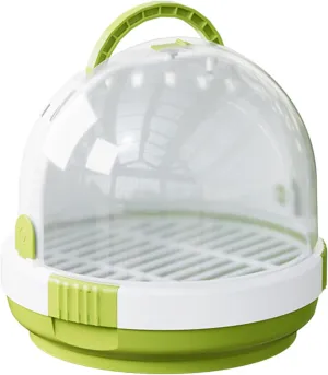 Portable Clear Bird Parrots Transport Cage Window Ventilated Carrier Bag Breathable Bird Carrier Travel Bag