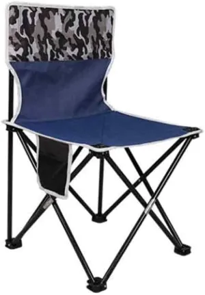 Portable Folding Stool - Outdoor Camping Chairs Portable Fishing Chair Fishing Leisure Folding Stool Aluminum Alloy(B)