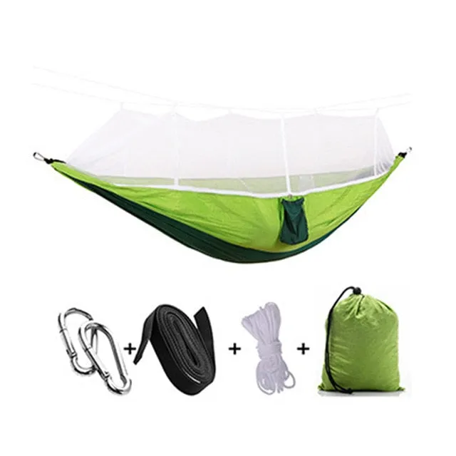 Portable Nylon Net Hammock