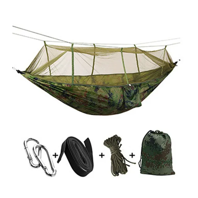 Portable Nylon Net Hammock