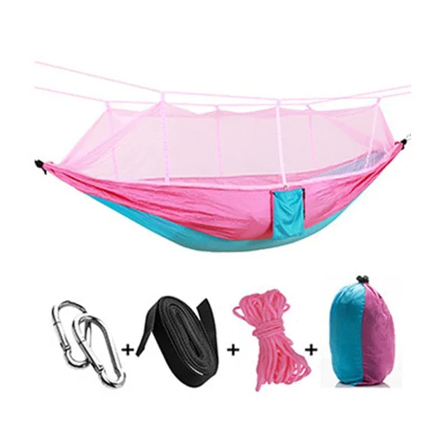 Portable Nylon Net Hammock