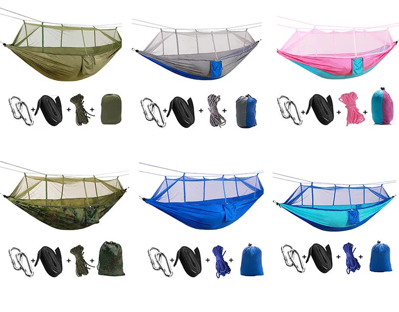 Portable Nylon Net Hammock