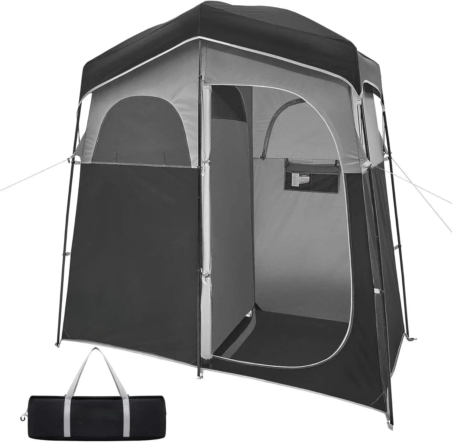 Portable Oversized Shower Privacy Tent Kit