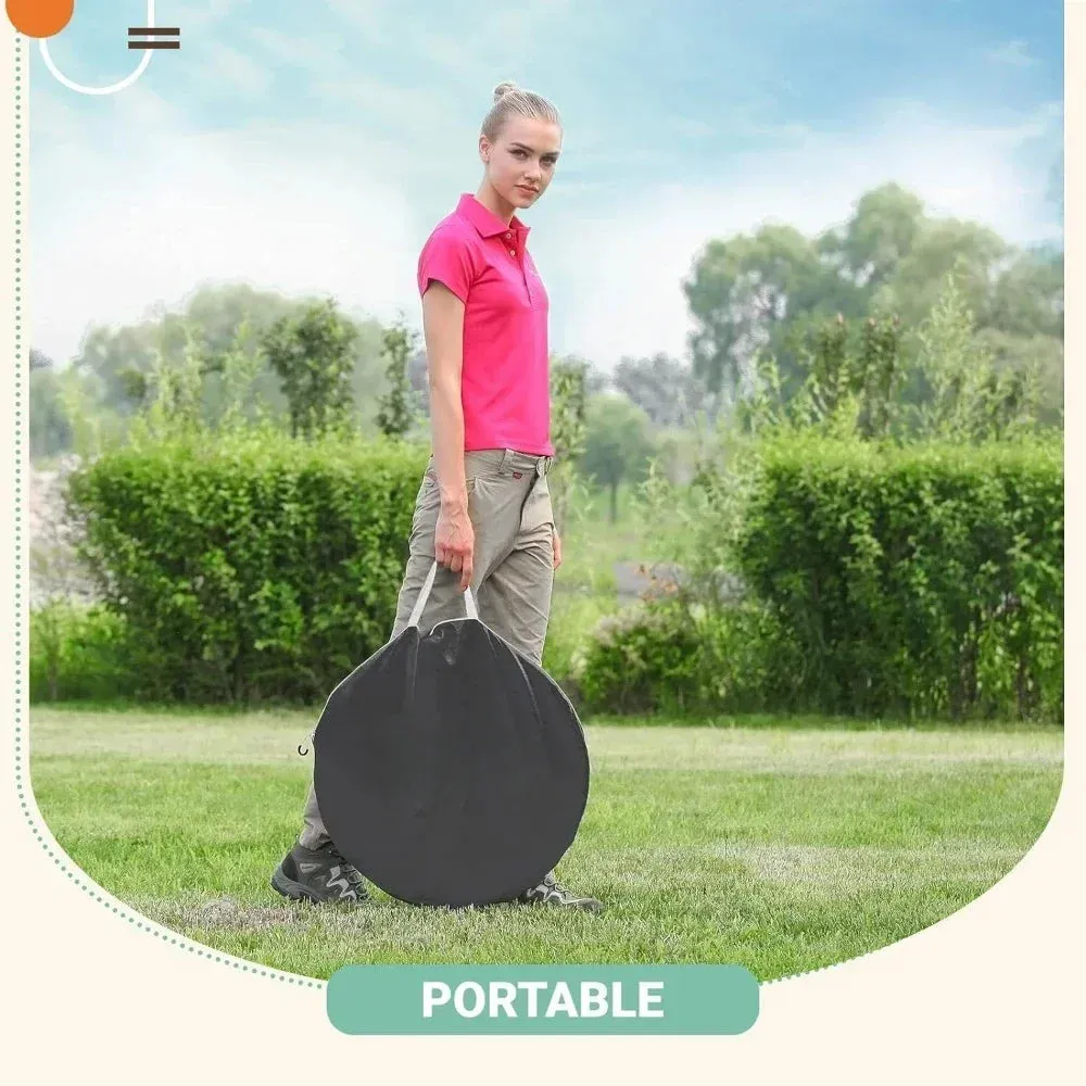 Portable Oversized Shower Privacy Tent Kit
