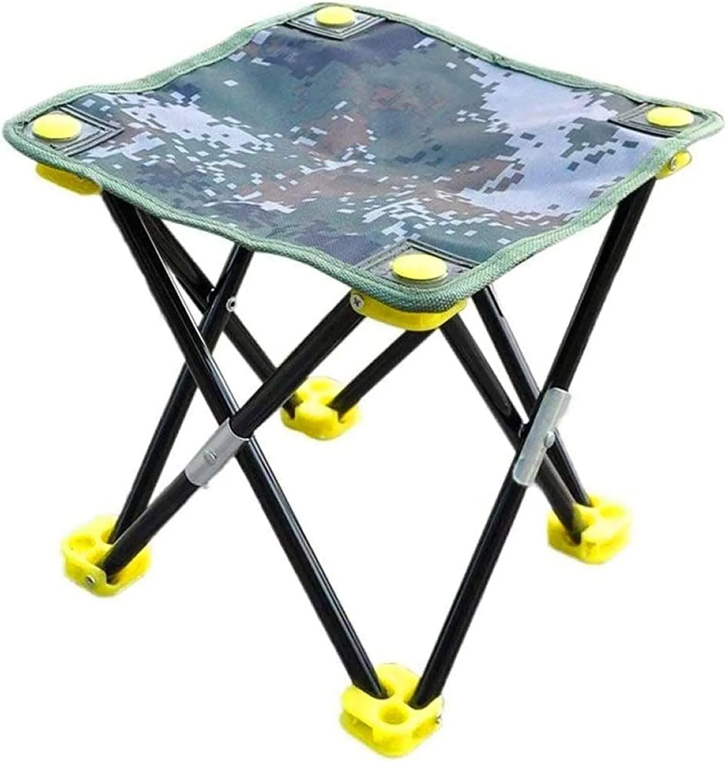 Portable Stool, Camping Stool Fold Fishing Chair Stool, Garden Bench Outdoor Stool Picnic Bench Barbecue Stool Travel Stool (Color : B)