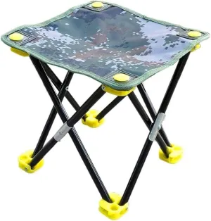 Portable Stool, Camping Stool Fold Fishing Chair Stool, Garden Bench Outdoor Stool Picnic Bench Barbecue Stool Travel Stool (Color : B)