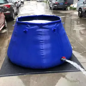 Portable Water Tank for Camping, 50 80 100 200 500 800 1000 1300 1500 2100 2600 Gallon, Farm Garden Water Bladder/Storage Container Blue, Emergency Cistern Collection System ( Size : 4x3x1m/10000L/264
