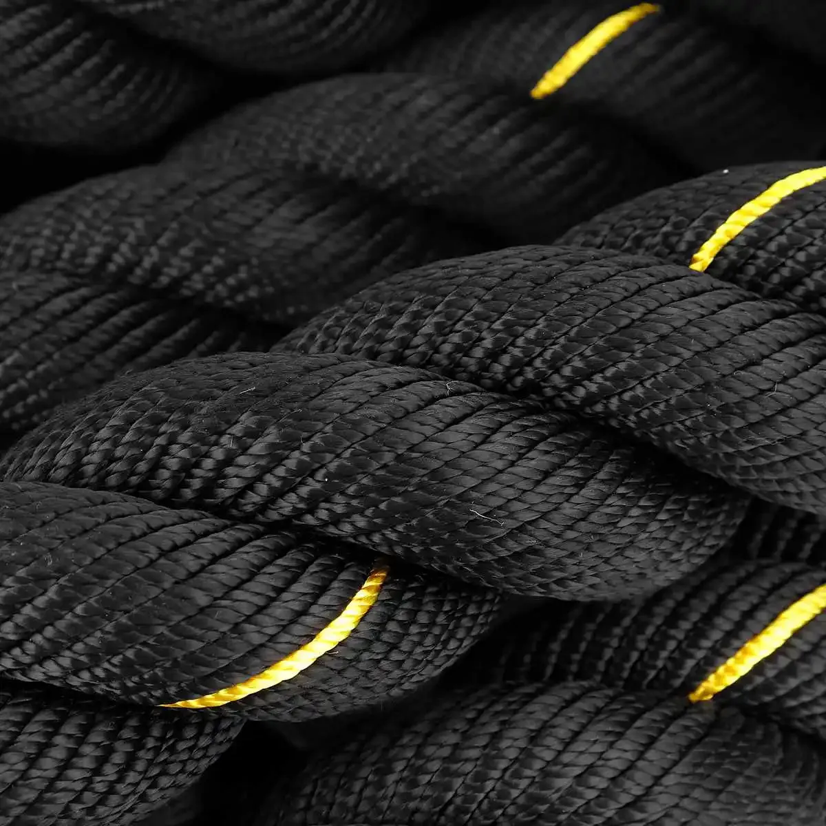 Premium Weighted Jump Rope – 9ft/9.8ft Heavy Skipping Battle Rope for Power & Strength Training – Durable Polyester, Comfort Handles – Full Body & Core Workout for Agility & Endurance