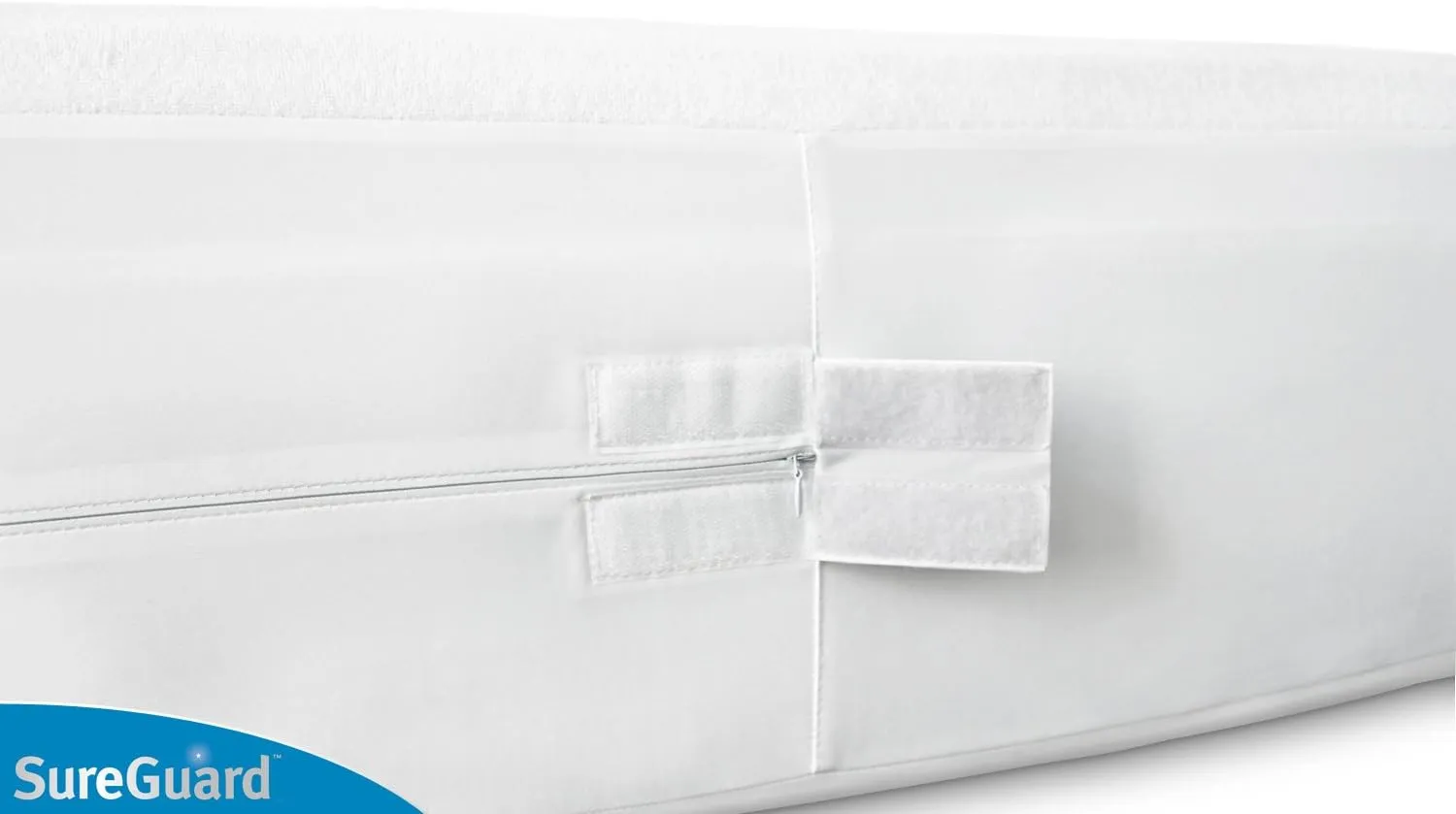 Queen (9-12 in. Deep) SureGuard Mattress Encasement - 100% Waterproof, Bed Bug Proof, Hypoallergenic - Premium Zippered Six-Sided Cover