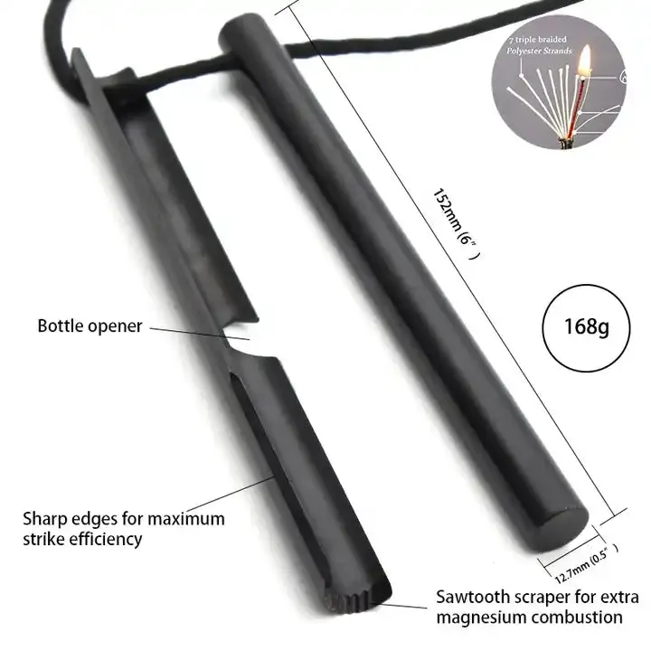 RBO Ember Beast Ferrocerium Rod Firestarter