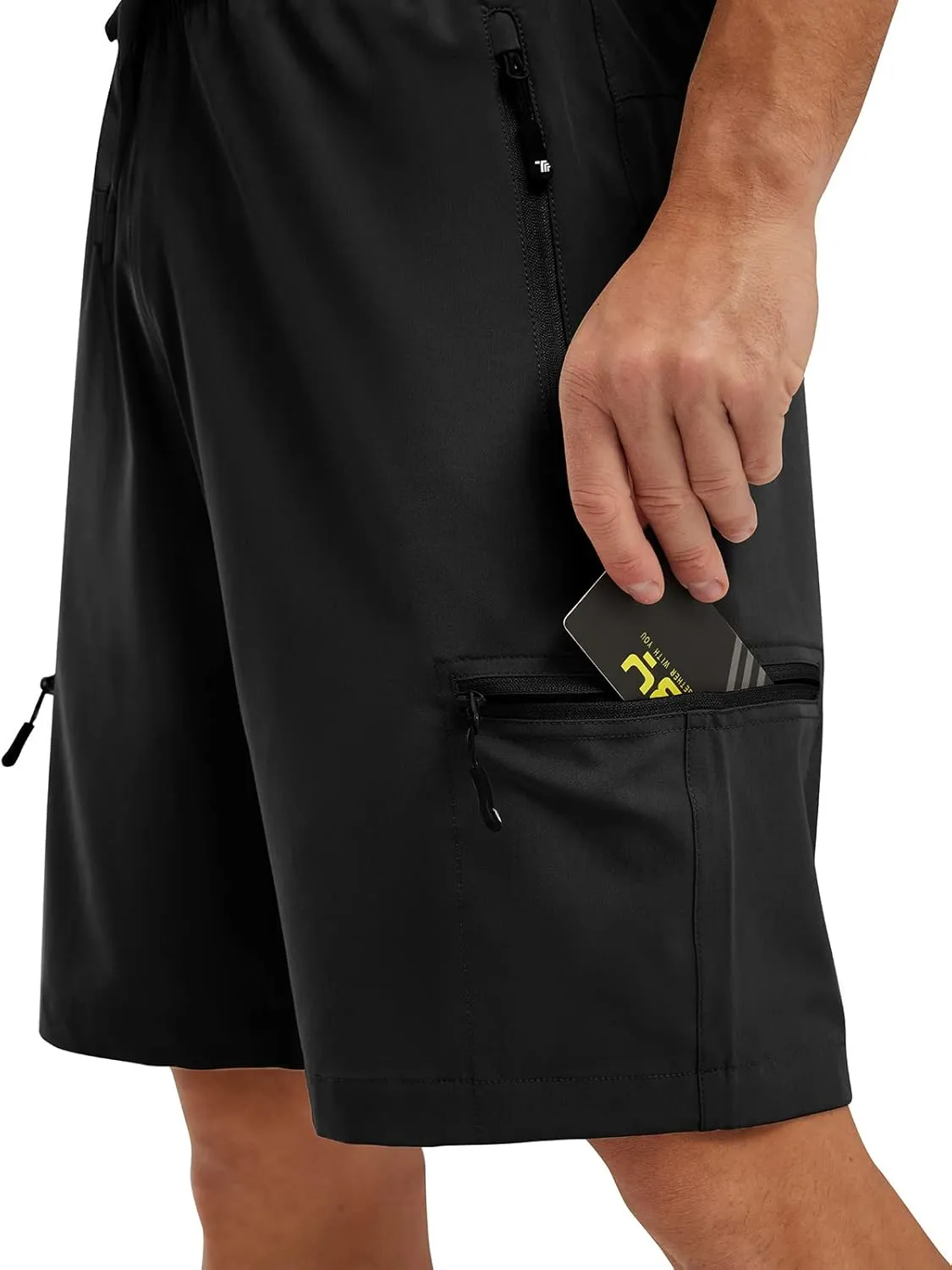 Rdruko Men's Hiking Shorts Quick Dry Lightweight Outdoor Sports Shorts with 5 Pockets for Travel Camping