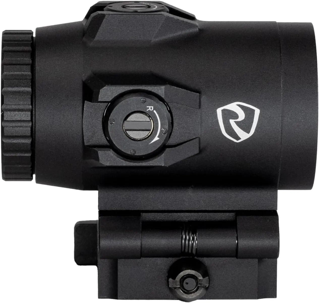 Riton Optics Series 3 Tactix 3X Magnifier – Flip to Side, 3X Magnification for Red Dot Sights, Waterproof & Shockproof
