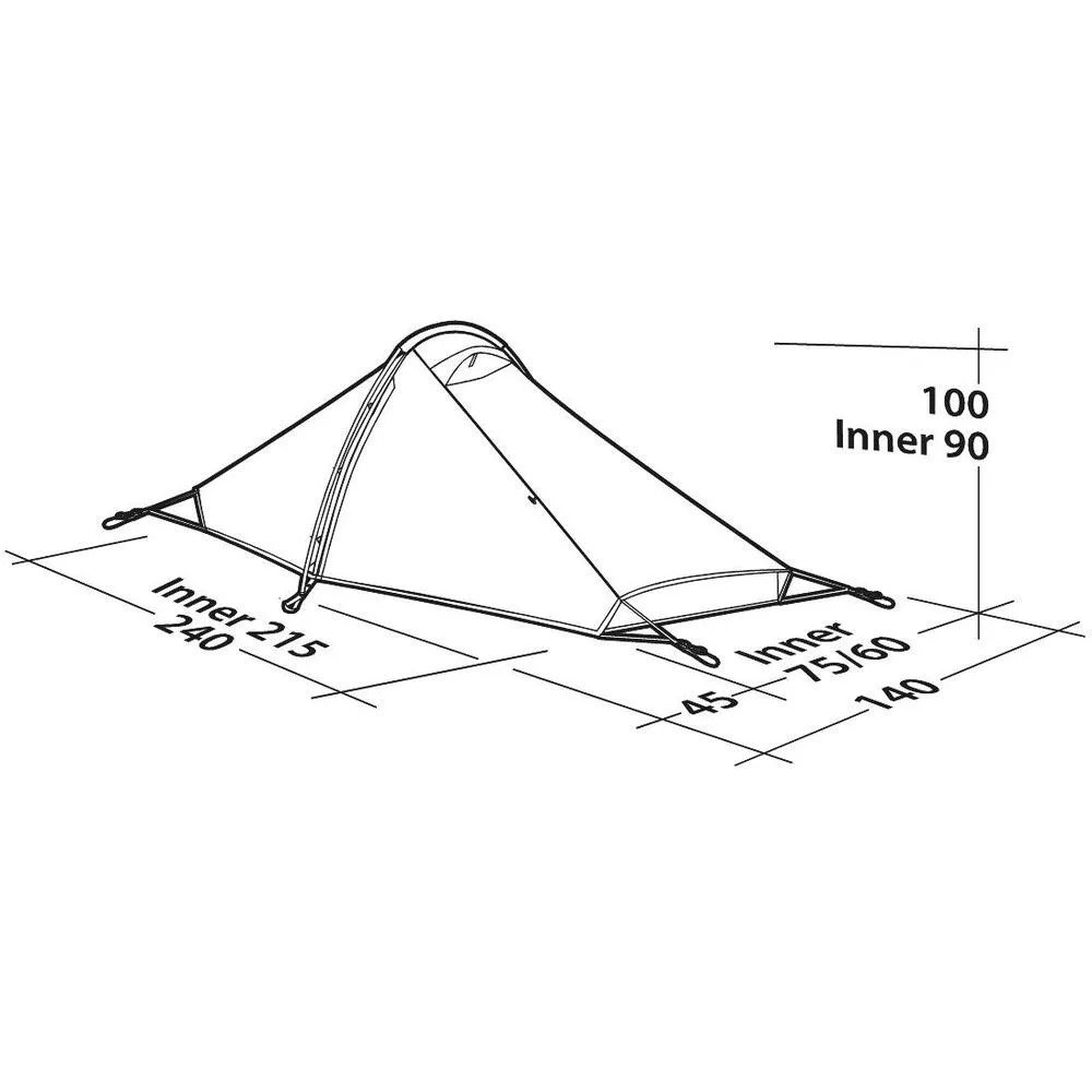 Robens Starlight 1, 1-person lightweight Tent - SPECIAL PRICE