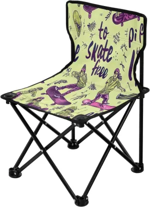 Rock and Skate Folding Camping Chairs Lightweight Portable Beach Chair Lawn Chair for Leisure