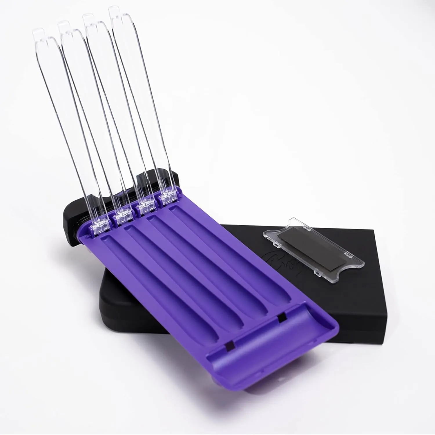 Rollie Boy Waterproof Travel Holder | Holds 4 King Cones | Holds mini Lighter or Matches | Smell Resistant | Discreet (Royal Purple)