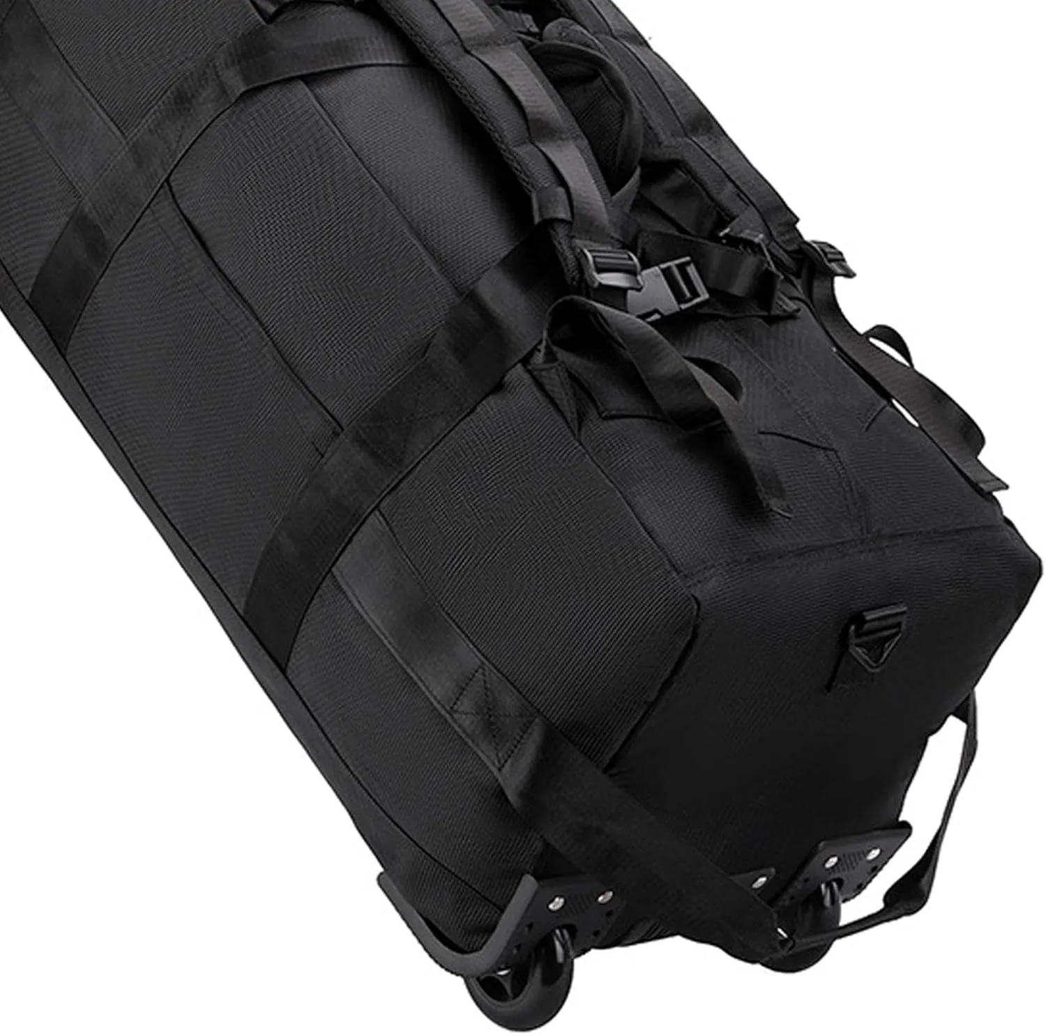 Rolling Trolley Bag with Wheels for Travel And Outdoor Activities, Black