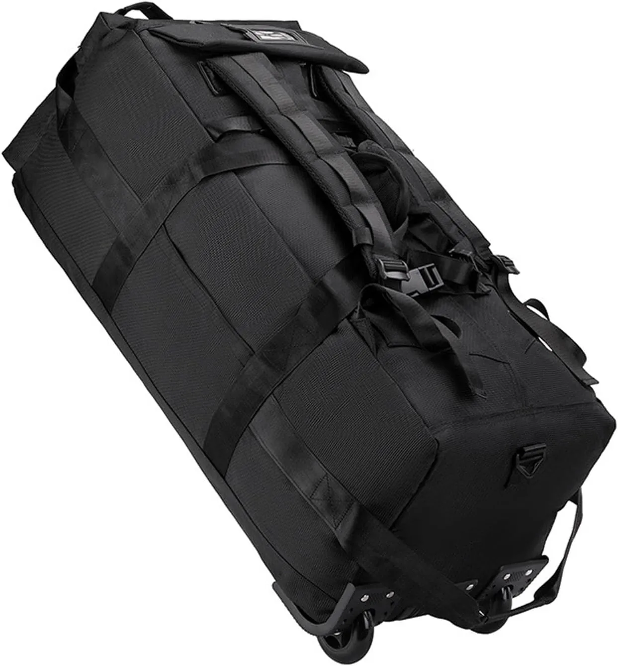 Rolling Trolley Bag with Wheels for Travel And Outdoor Activities, Black