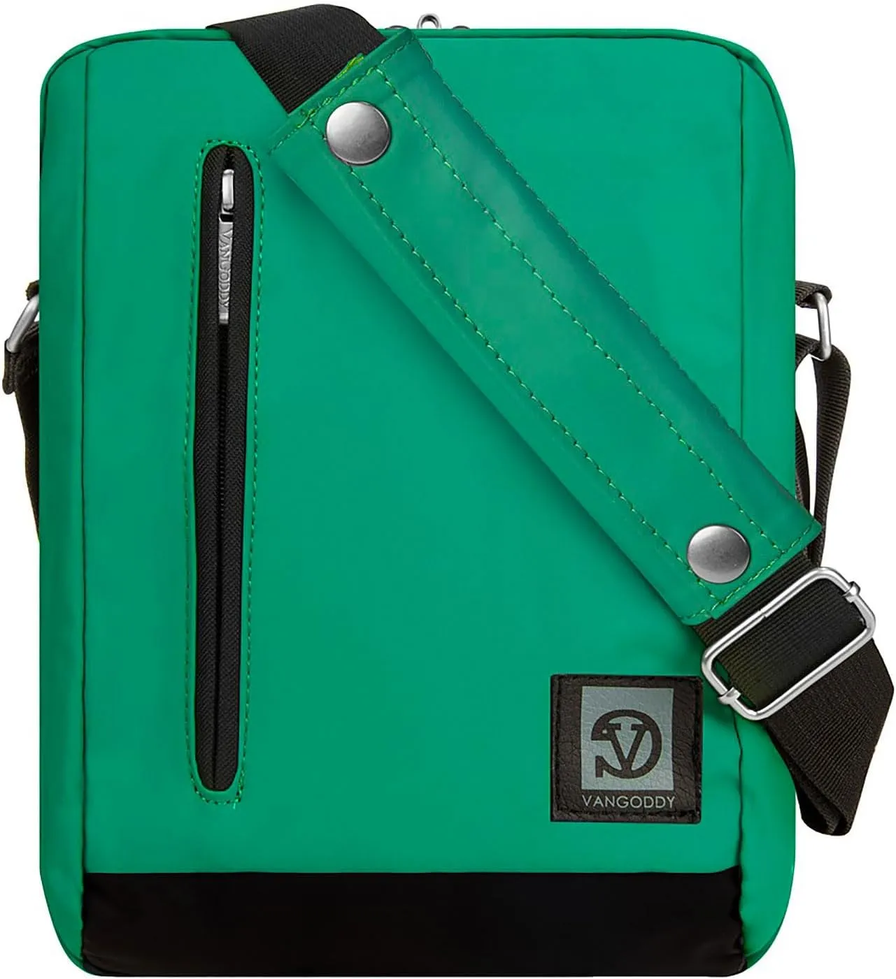 ROXIE Tablet Sleeve Shoulder Bag for Amazon Fire Max 11/Fire HD 10 Plus/Fire HD 10 Kids Pro, iPad Pro M4 11 inch/iPad Air M2/iPad 10th/Air 5/Galaxy Tab S9 S8 S7, Green
