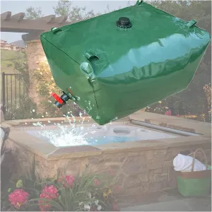 SAFWEL Emergency Water Bladder Tanks Tear-Resistant Water Bag 240L-6000L Emergency Tub Water Container for Bathtub Camping Emergency Water Storage, Portable Water Storage Container Bag (Size : 6000 L