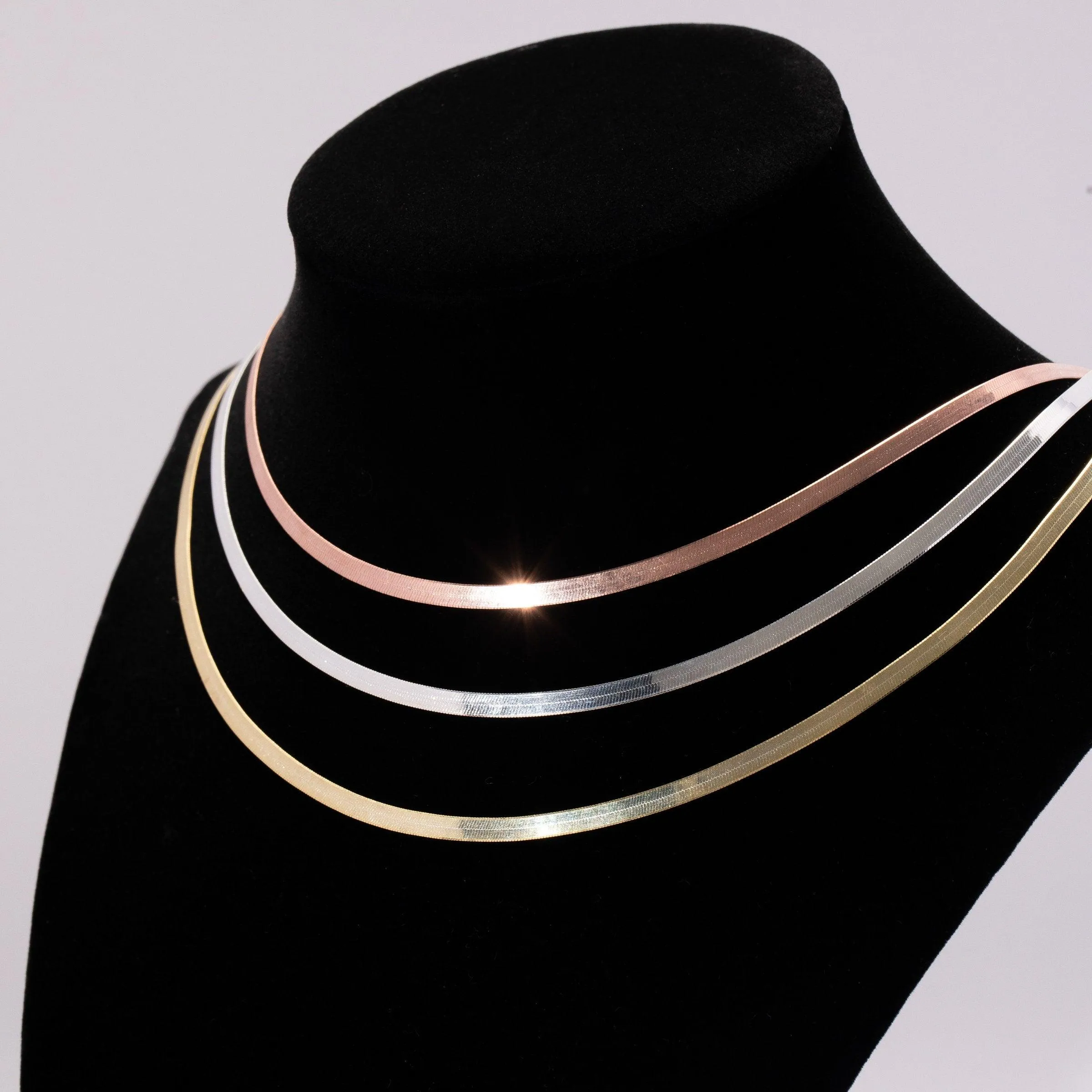 Silver Snake Chain - 18K Gold Vermeil