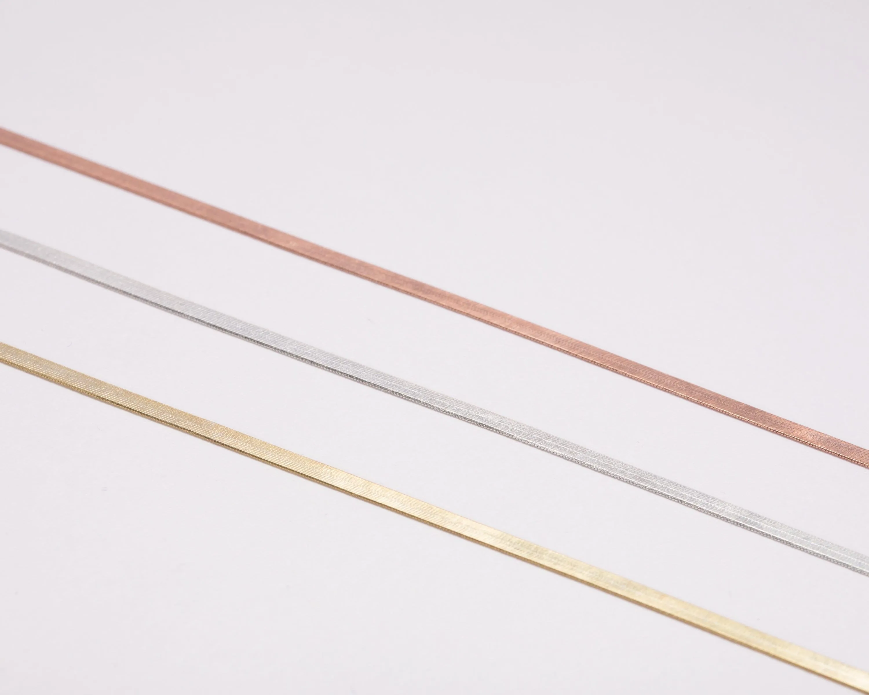 Silver Snake Chain - 18K Gold Vermeil