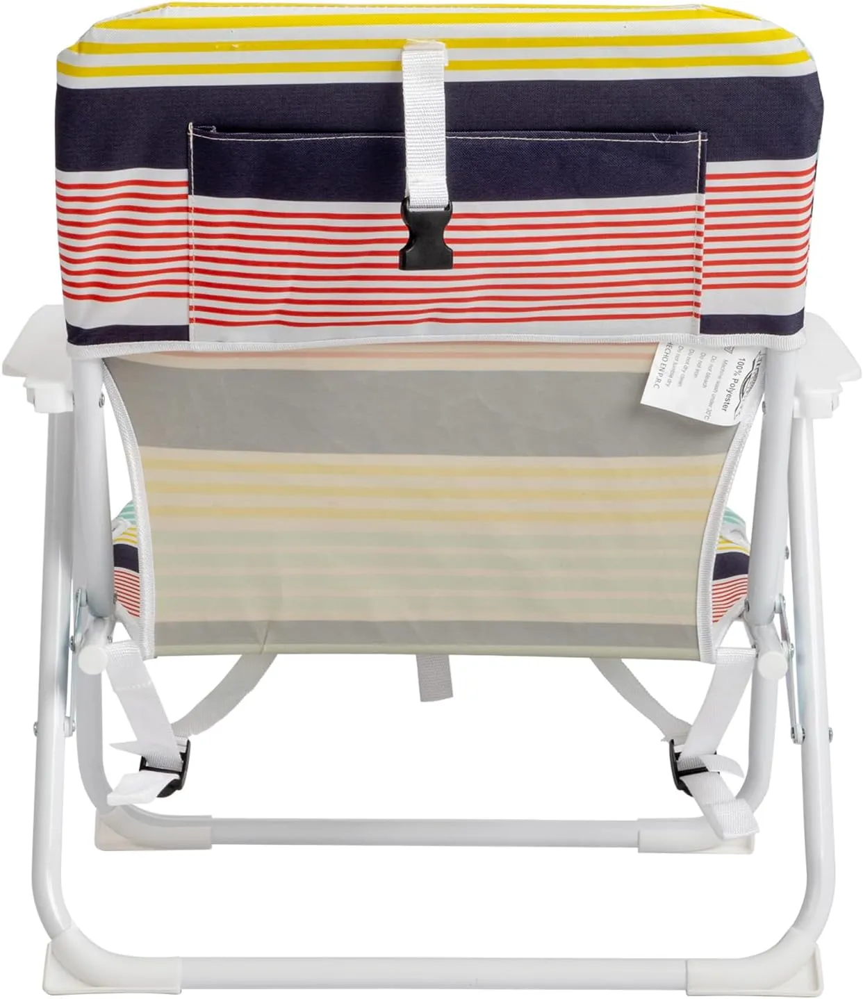 Small Beach Chair for Ladies,Portable Folding Camping Chairs Patio Dining Chairs with Pocket,Lightweight Outdoor Lawn Chair Fishing Chair Backpack Chair,Support 200 Lbs,22"" x 23.6"" x 24.8""