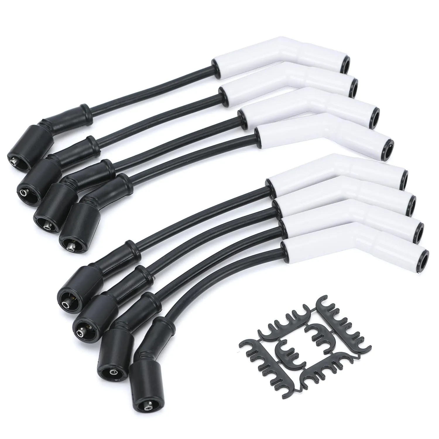 Spark Plug Wire Set for GM LS3/LS4/LS7/LT Engines 9070C Extreme 9000 Ceramic Spark Plug Boot Ignition Wire/Cable Kit