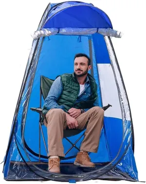 Sports Tent Weather Proof Pod, Sports Tent Pod Outdoor Lightweight Portable Instant Pop Up Shelter for Cold Weather