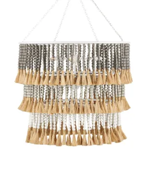 St. Barts Taupe Chandelier