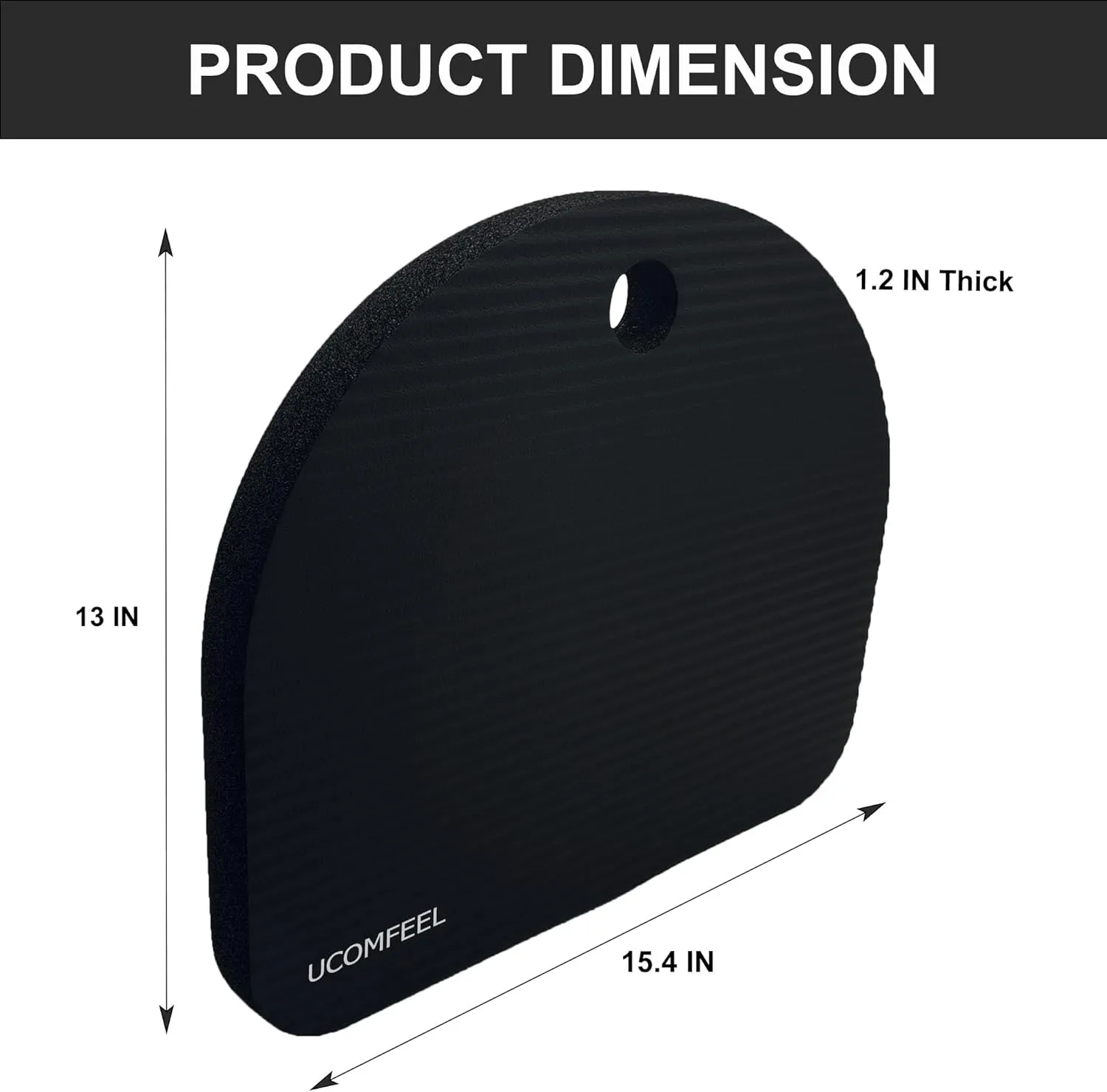 Stadium Seat Cushions, 15.4x13x1.2 inches, Waterproof Foam Padding, Portable, Set of 2