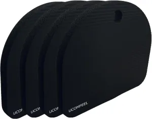 Stadium Seat Cushions, 15.4x13x1.2 inches, Waterproof Foam Padding, Portable, Set of 2