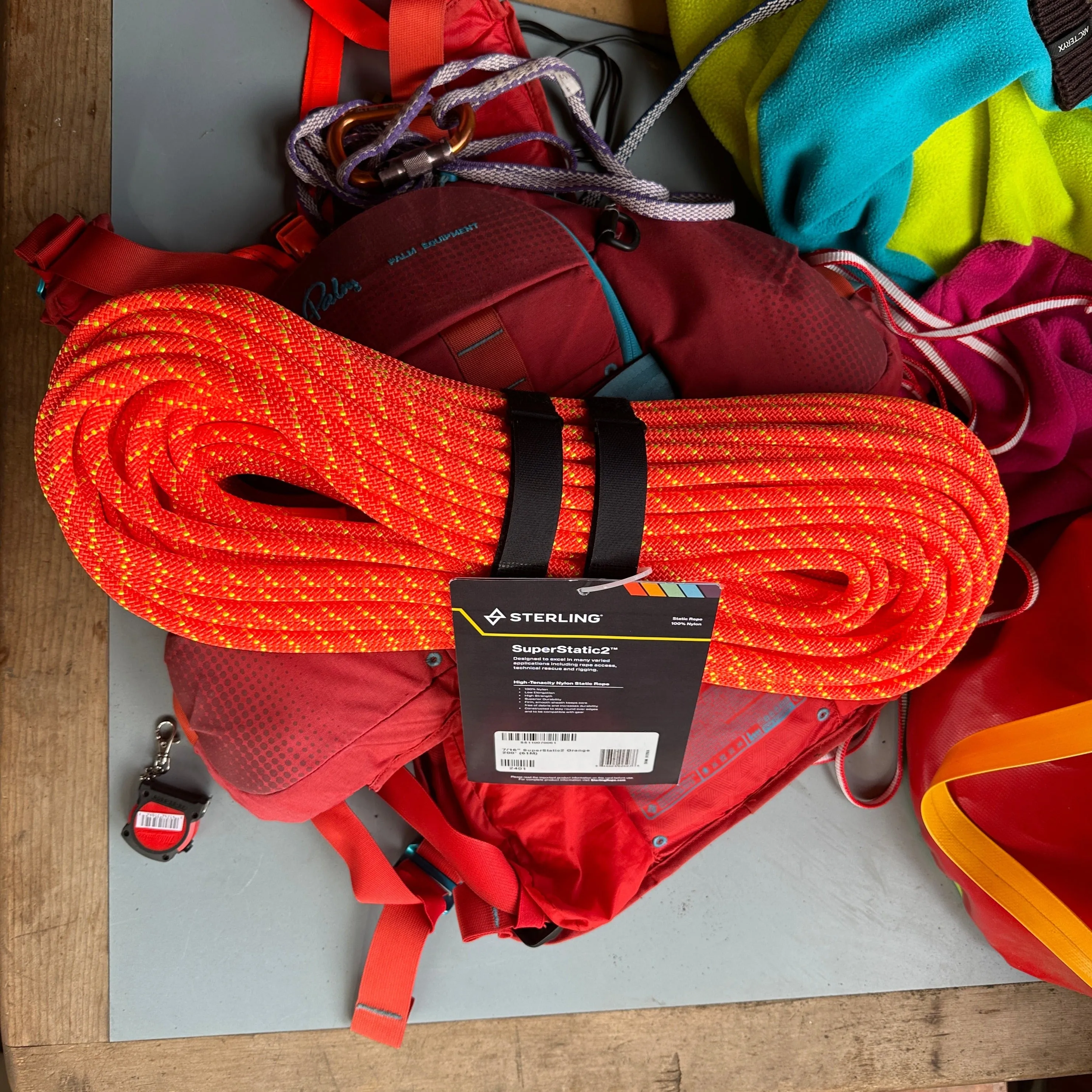 Sterling 7/16" SuperStatic2 Rope 200'