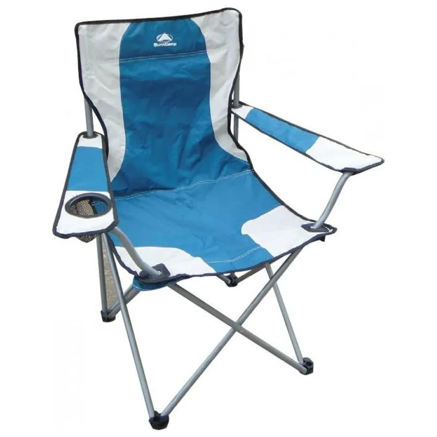 Sunncamp Classic Blue Camping Folding Armchair