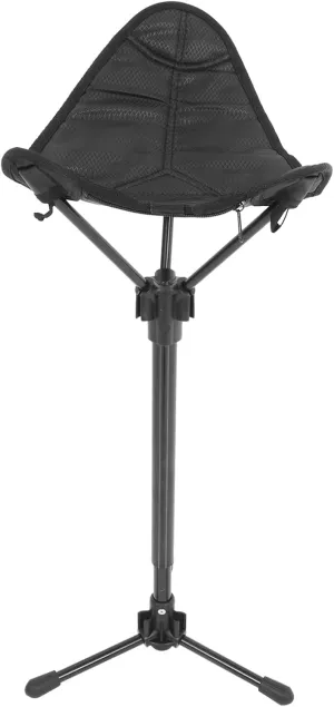 SUPVOX Camping Stools Footrest Portable Aluminum Folding Stool Lightweight Travel Folding Chair for Outdoor Activities Hiking Fishing