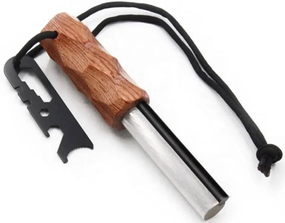 Survival Accessories Ferro Rod Durable Waterproof Fire Start: 1 Set