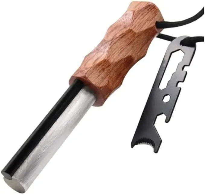 Survival Accessories Ferro Rod Durable Waterproof Fire Start: 1 Set