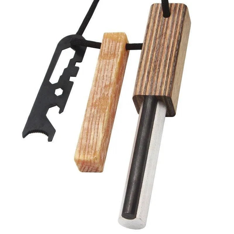 Survival Accessories Ferro Rod Durable Waterproof Fire Start: 1 Set