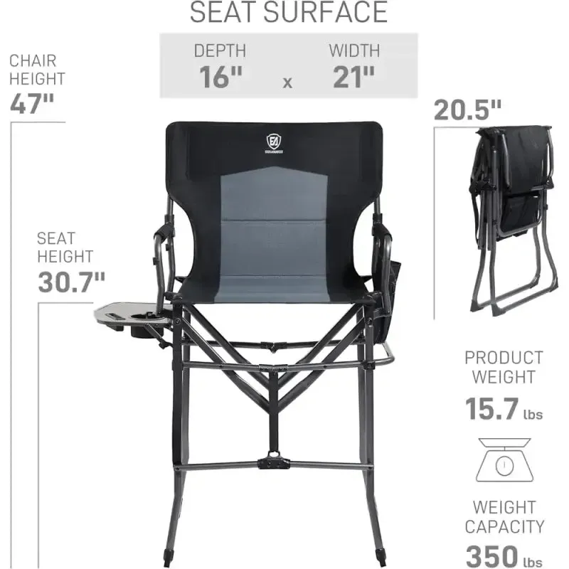 Tall Folding Camping Chair
