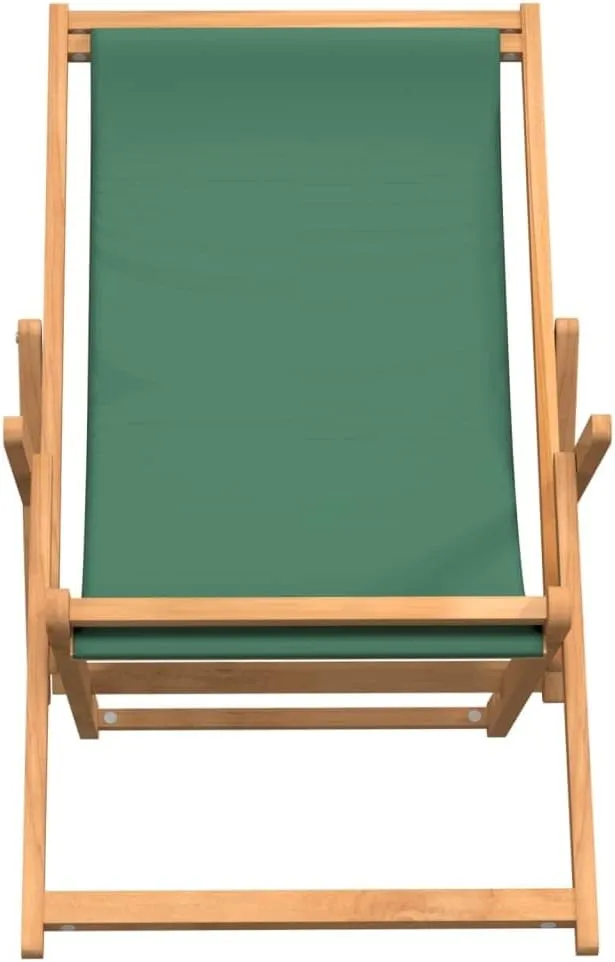 Teak Outdoor Furniture,fire Pit Chairs,Living Room Furniture,Folding Beach Chair Solid Wood Teak GreenFor Gardens, patios, Balconies