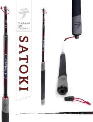 Tenkara USA Fly Fishing (Complete Set: SATOKI™ Rod   Starter Kit) | Carbon Fiber, Lightweight, Telescopic