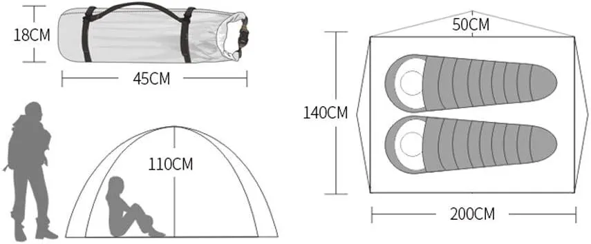 Tent for Camping Waterproof Anti-Uv Camping Tent Quick Opening Automatic Tents Outdoor 3-6 Persons Family Party Big Space Large Space for Picnic Outdoors