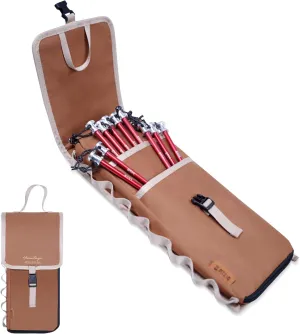 Tent Stake Storage Bag, Heavy Duty Oxford Polyester Case Tent Nail Pegs Pouch Holder Bags for Tent Pegs and Small Camping Hammer