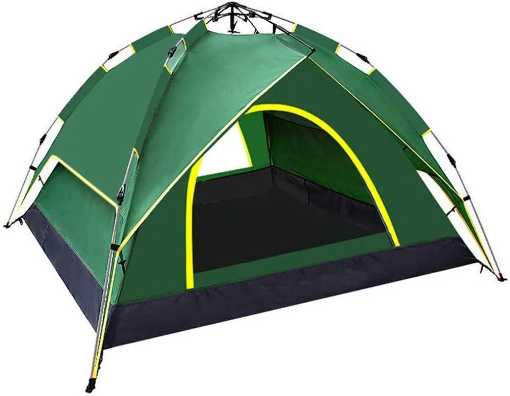 Tent Windproof WaterproofCamping Tents,3-4 Person Backpacking Tent Includes; Quick and Easy Setup; Ready in an Instant When You Need to Get Outdoors; Outdoor Camping Supplies