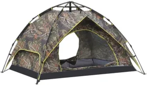 Tent Windproof WaterproofCamping Tents,3-4 Person Backpacking Tent Includes; Quick and Easy Setup; Ready in an Instant When You Need to Get Outdoors; Outdoor Camping Supplies