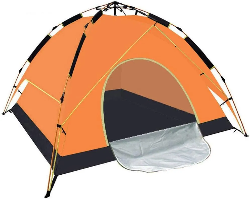 Tent Windproof WaterproofCamping Tents,3-4 Person Backpacking Tent Includes; Quick and Easy Setup; Ready in an Instant When You Need to Get Outdoors; Outdoor Camping Supplies