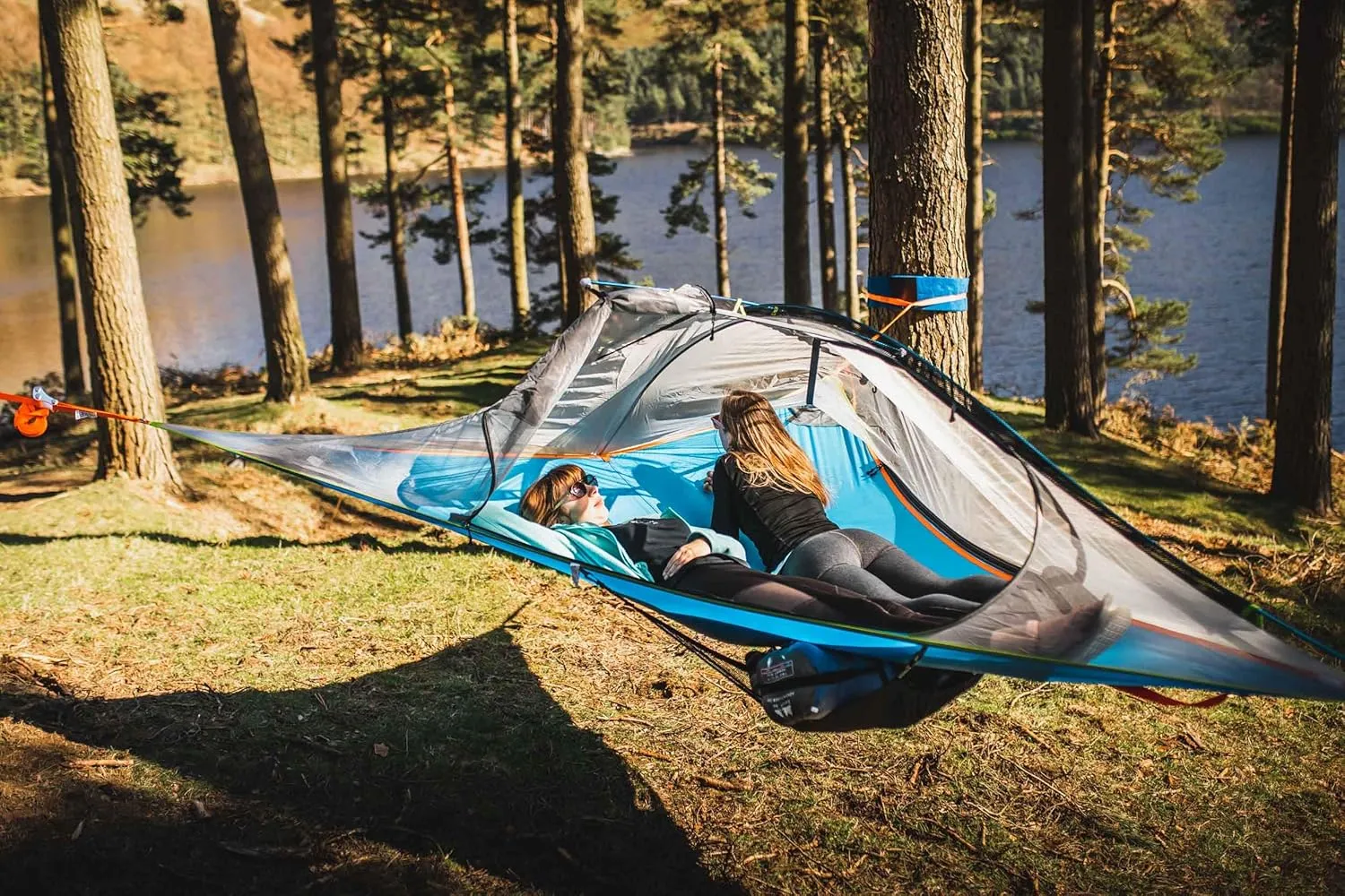 Tentsile Flite  V3 Lightweight Camping Tent Hammock, Portable Treehouse for Backpackers, Backyards, Nature Lovers, Designed in The UK