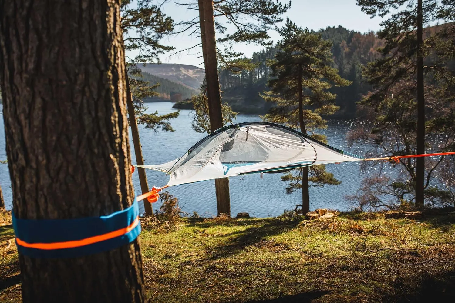 Tentsile Flite  V3 Lightweight Camping Tent Hammock, Portable Treehouse for Backpackers, Backyards, Nature Lovers, Designed in The UK